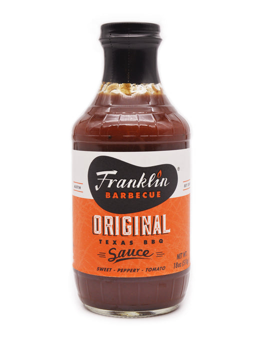 Franklin Original Texas BBQ Sauce, 18 oz, 6/case