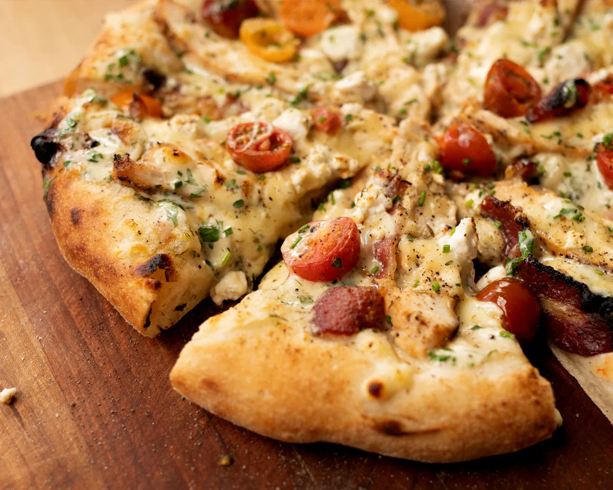 Chicken Bacon Ranch Pizza