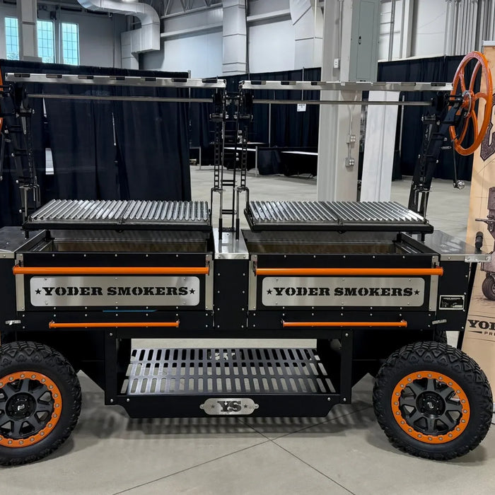 Yoder Smokers debuts The 72-inch El Dorado at The World Food Championships