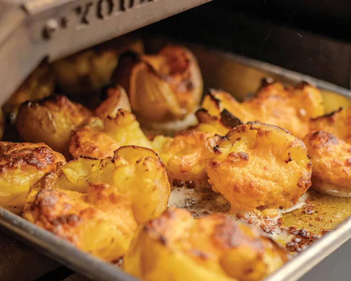 Loaded Pimento Baby Potatoes