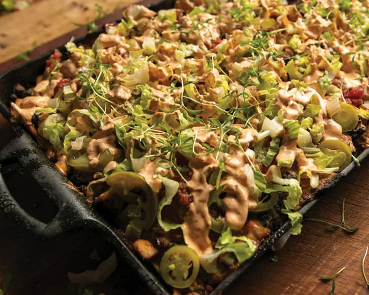 Chipotle Ranch Chicken Nachos