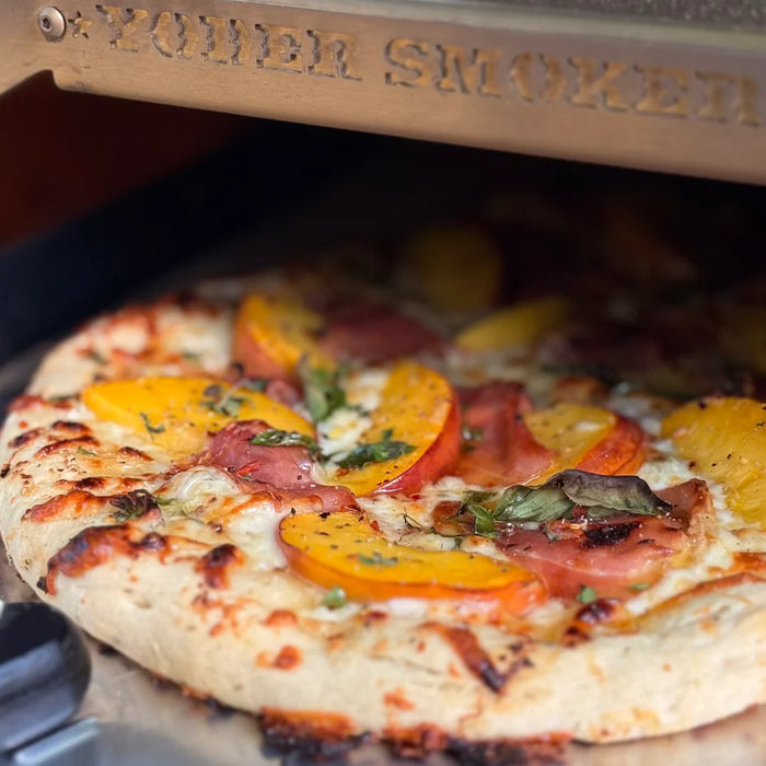 Peach & Prosciutto Pizza