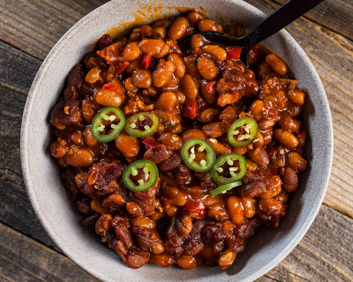 Smoked Jalapeno Baked Beans