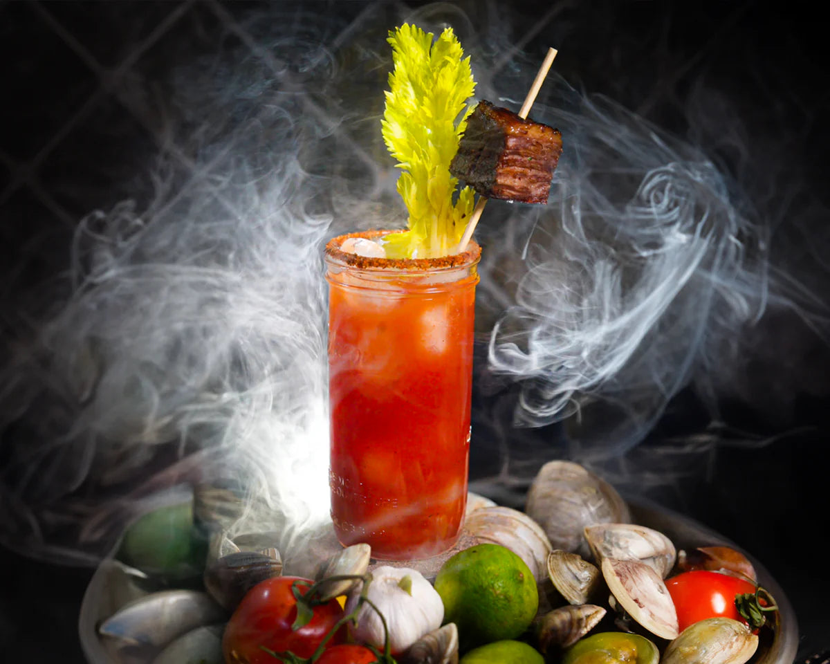 Cold Smoked BBQ Caesar