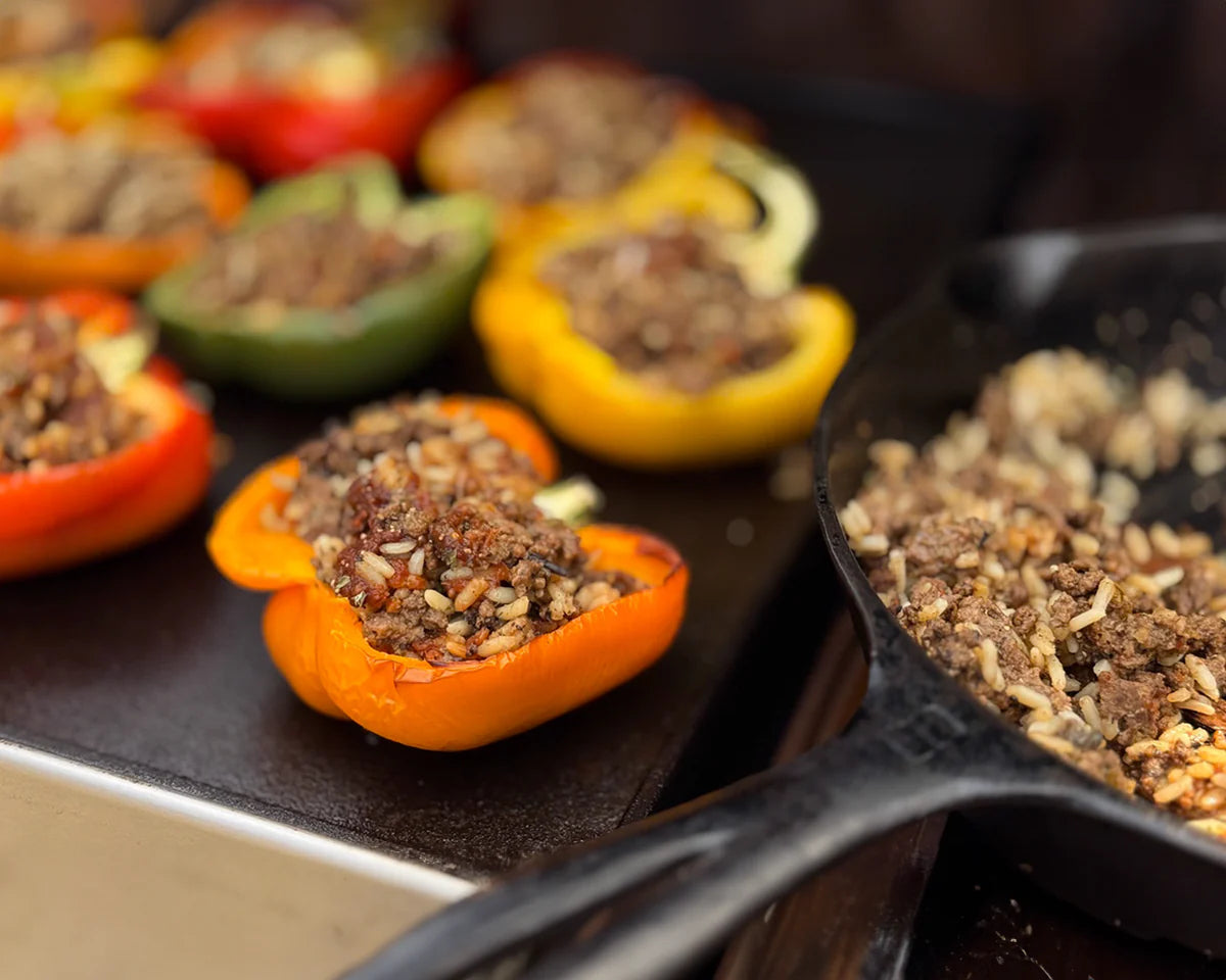 Cheesy Stuffed Bell Peppers