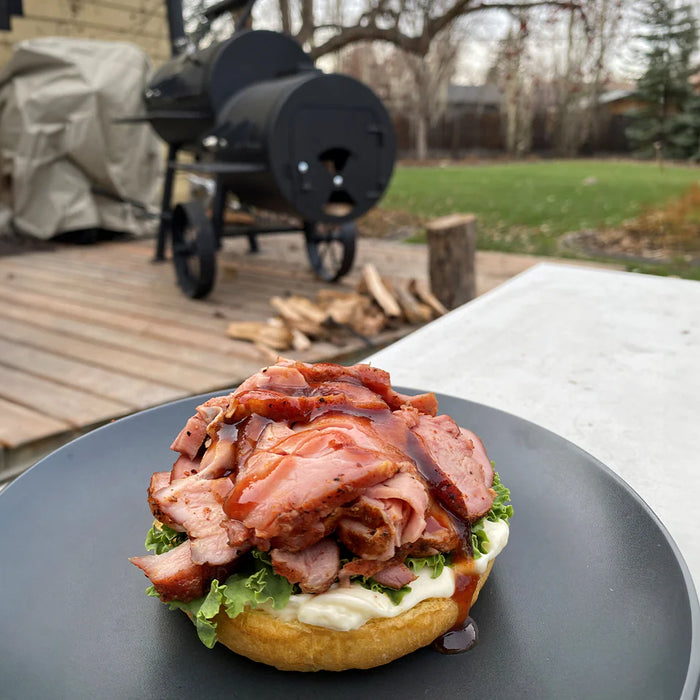 Smoked Pork Tenderloin Sandwich