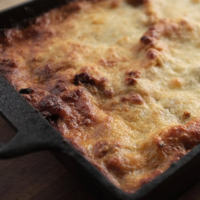 Wood-Fired Oven Lasagna