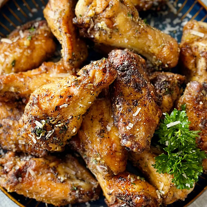 Garlic Parm Chicken Wings