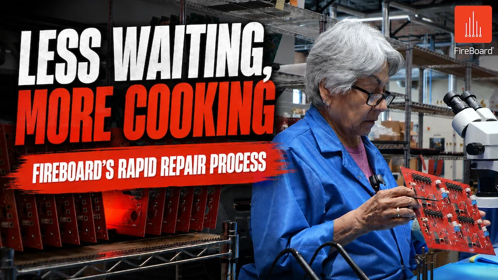 less waiting more cooking: FireBoard’s Rapid Repair Process