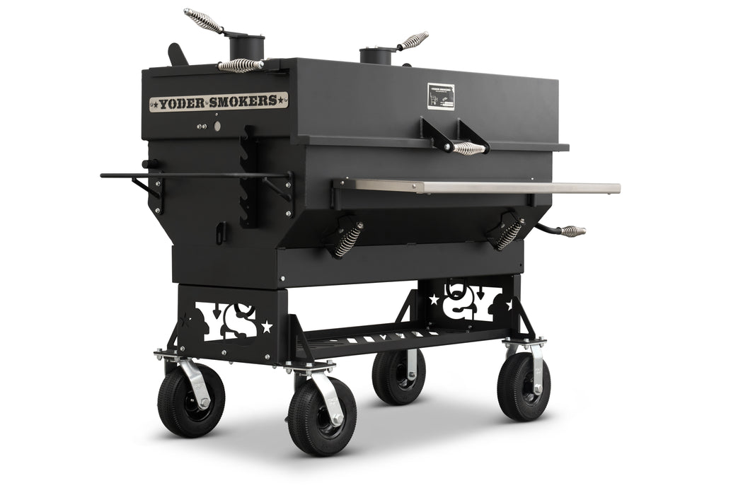 24X48 Flat-Top Charcoal Grill