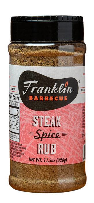 Franklin Steak Spice Rub, 11.5 oz, 6/case