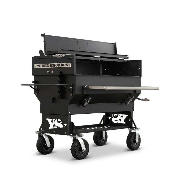 24X48 Flat-Top Charcoal Grill