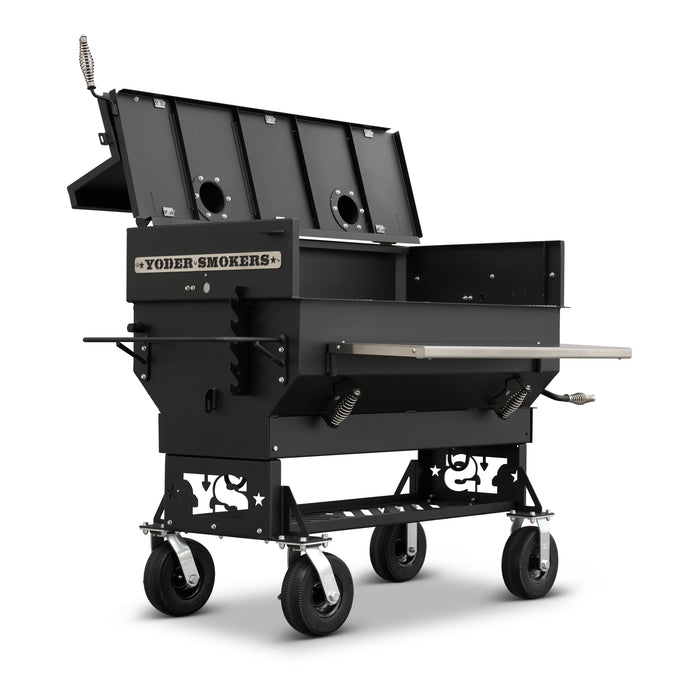 24X48 Flat-Top Charcoal Grill