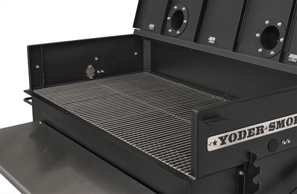 48IN Stainless Round Bar Grate Set