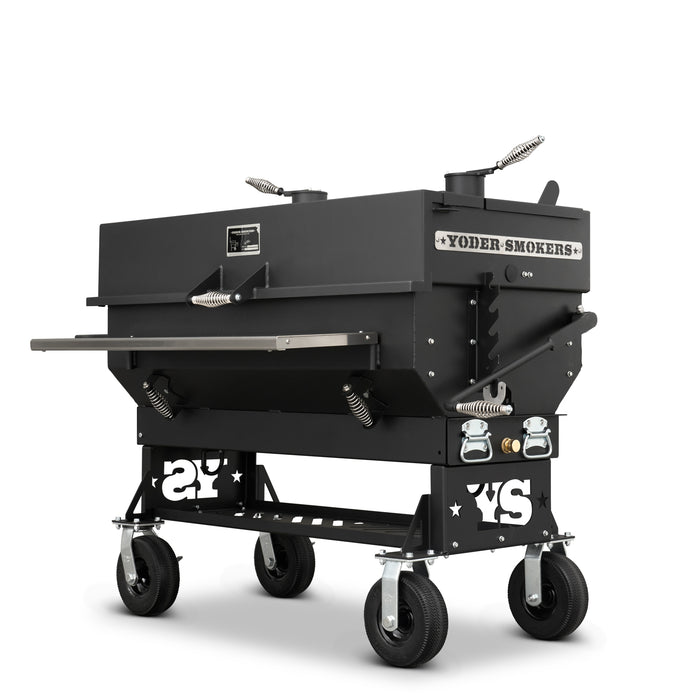 24X48 Flat-Top Charcoal Grill