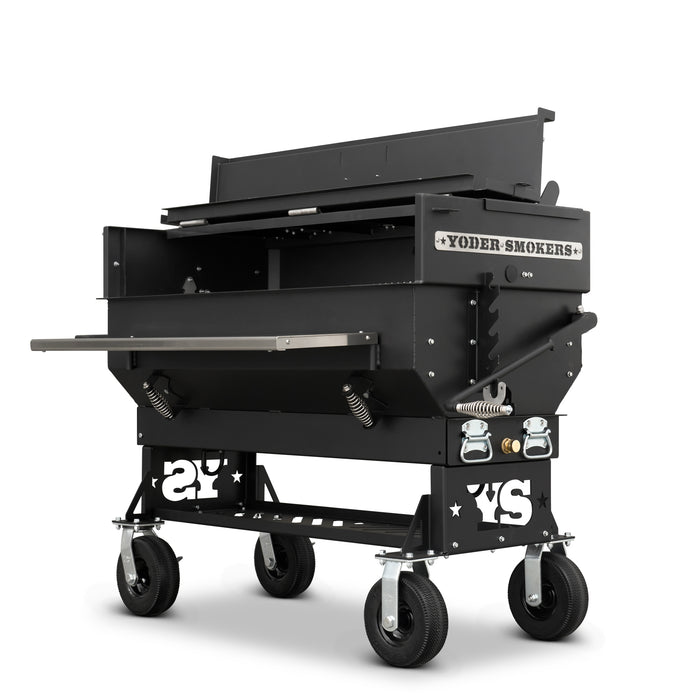 24X48 Flat-Top Charcoal Grill