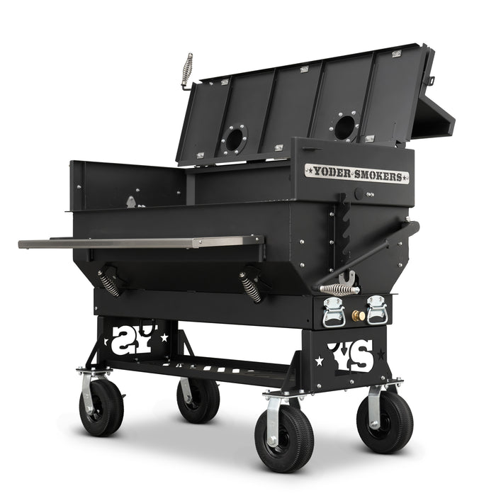 24X48 Flat-Top Charcoal Grill