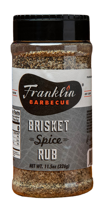 Franklin Brisket Spice Rub, 11.5 oz, 6/case