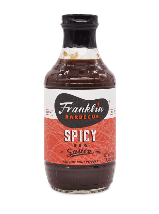 Franklin Spicy BBQ Sauce, 18 oz, 6/case