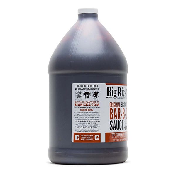 Big Rick's Original Bar-B-Q Sauce 1 Gallon